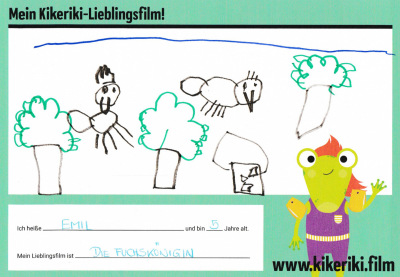 2023_Mein_Kikeriki_Lieblingsfilm_Emil_5_Jahre_Fuchskoenigin_WEB